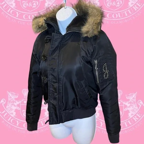 Juicy Couture ファージャケット Juicy Couture | Jackets & Coats | Y2k Rare Og Juicy Couture
